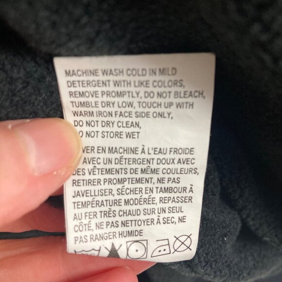 Vintage Columbia Block Island Ferry Jacket Mens XXL Black Fleece Lined Nautical - Picture 9 of 12